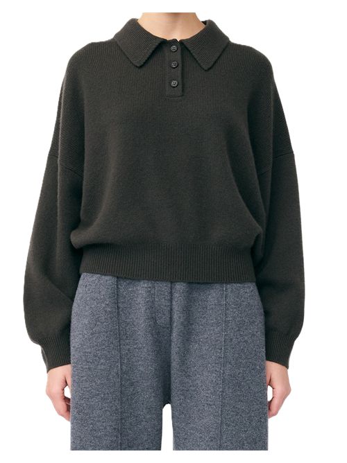 etta sweater Lisa Yang | 2026054DFE DARK FERN